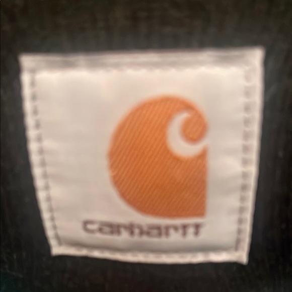 EUC Carhartt Black Wool Beanie - Picture 2 of 6
